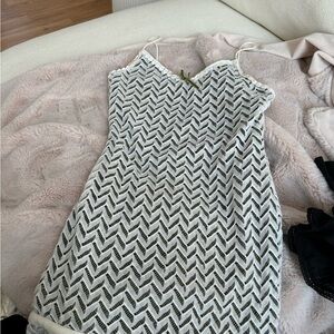 With Jean Multi Color Lace dress